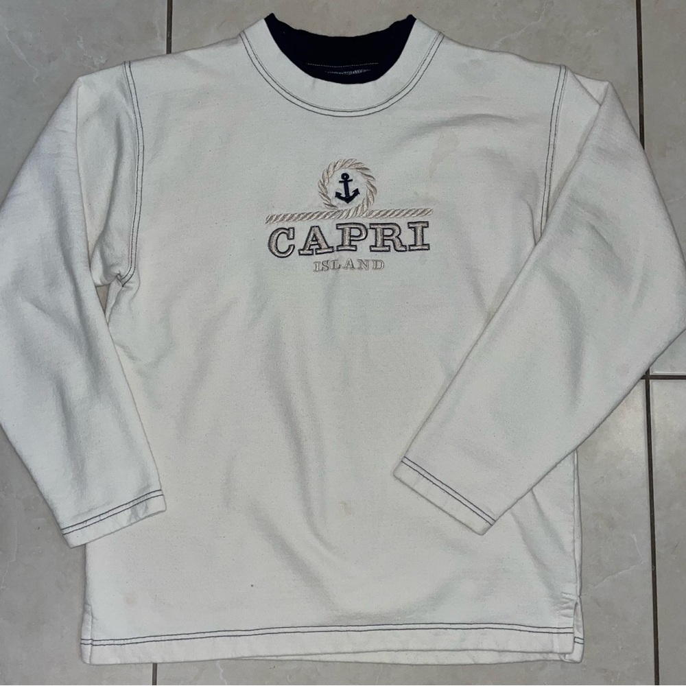 Vintage Capri Island Sweatshirt